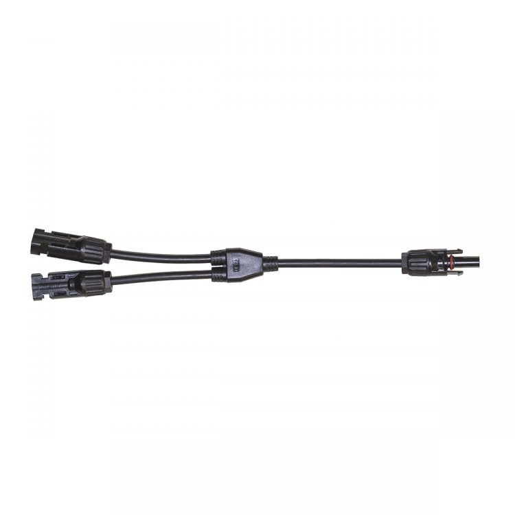 KT Solar Accessories - Solar Panel Connector Y Lead 2 Sockets to One Plug (KT70770)