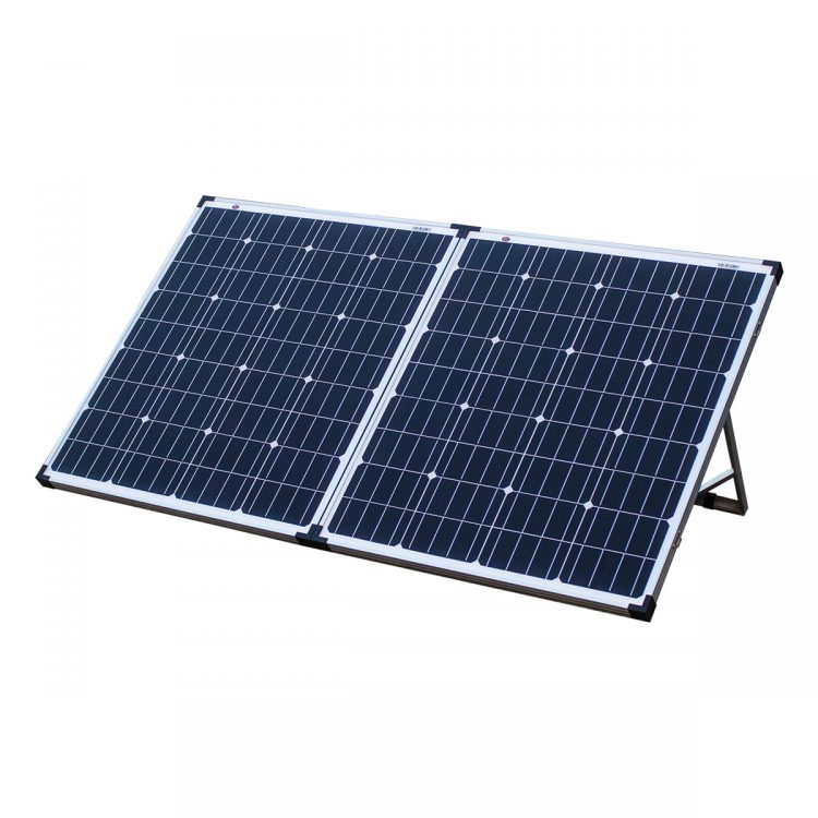 KT Solar - Solar Panel Kit Portable Folding 12V 160Watt Premier Dual Charging (KT70711)